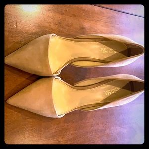Michael Kors faux suede shoes